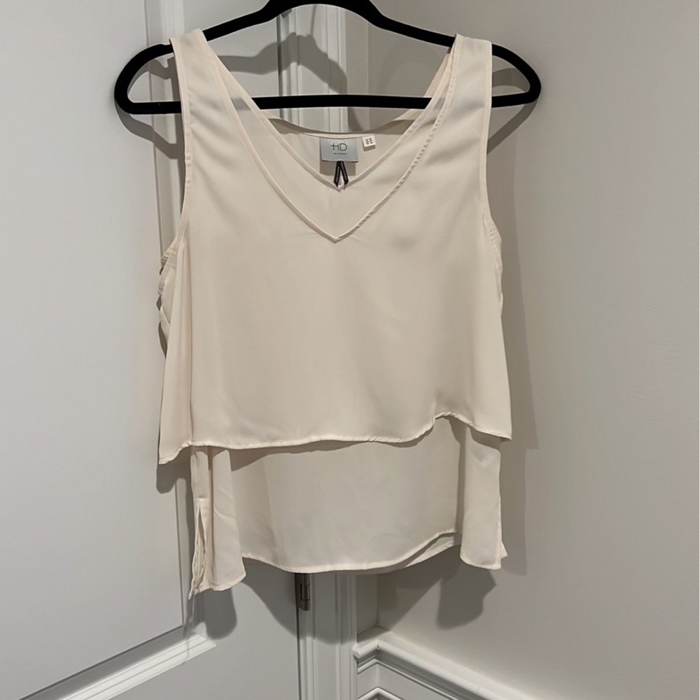 HD in Paris Cream Layered Camisole